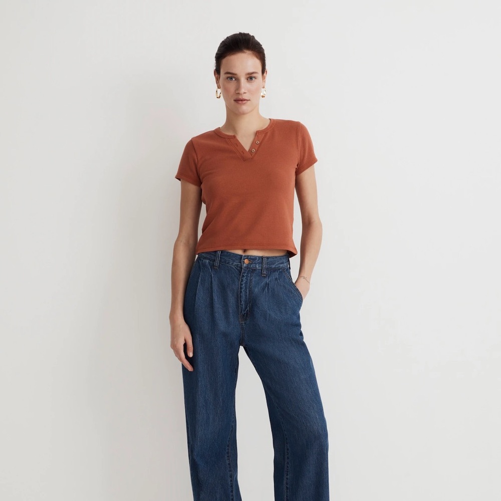 Madewell Split-Neck Henley Tee